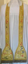 Gold Preaching Stole